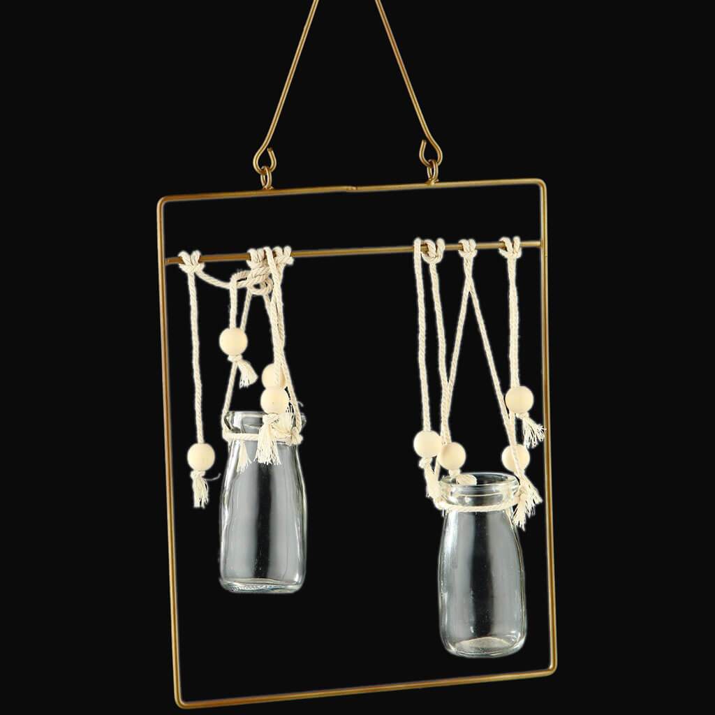 Glass Accessory Set, L:8.5in W:2in H:16in