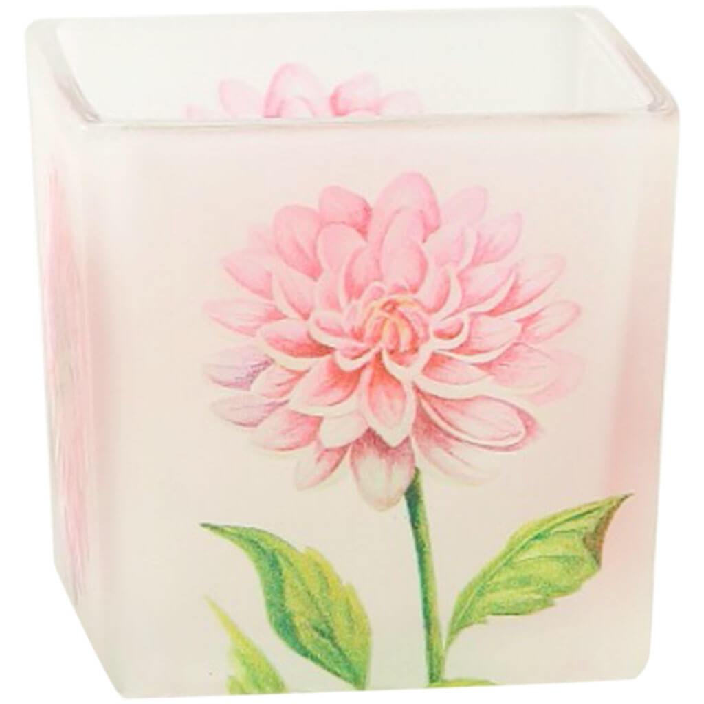 Square Glass Vase L:3inW:3inH:3in