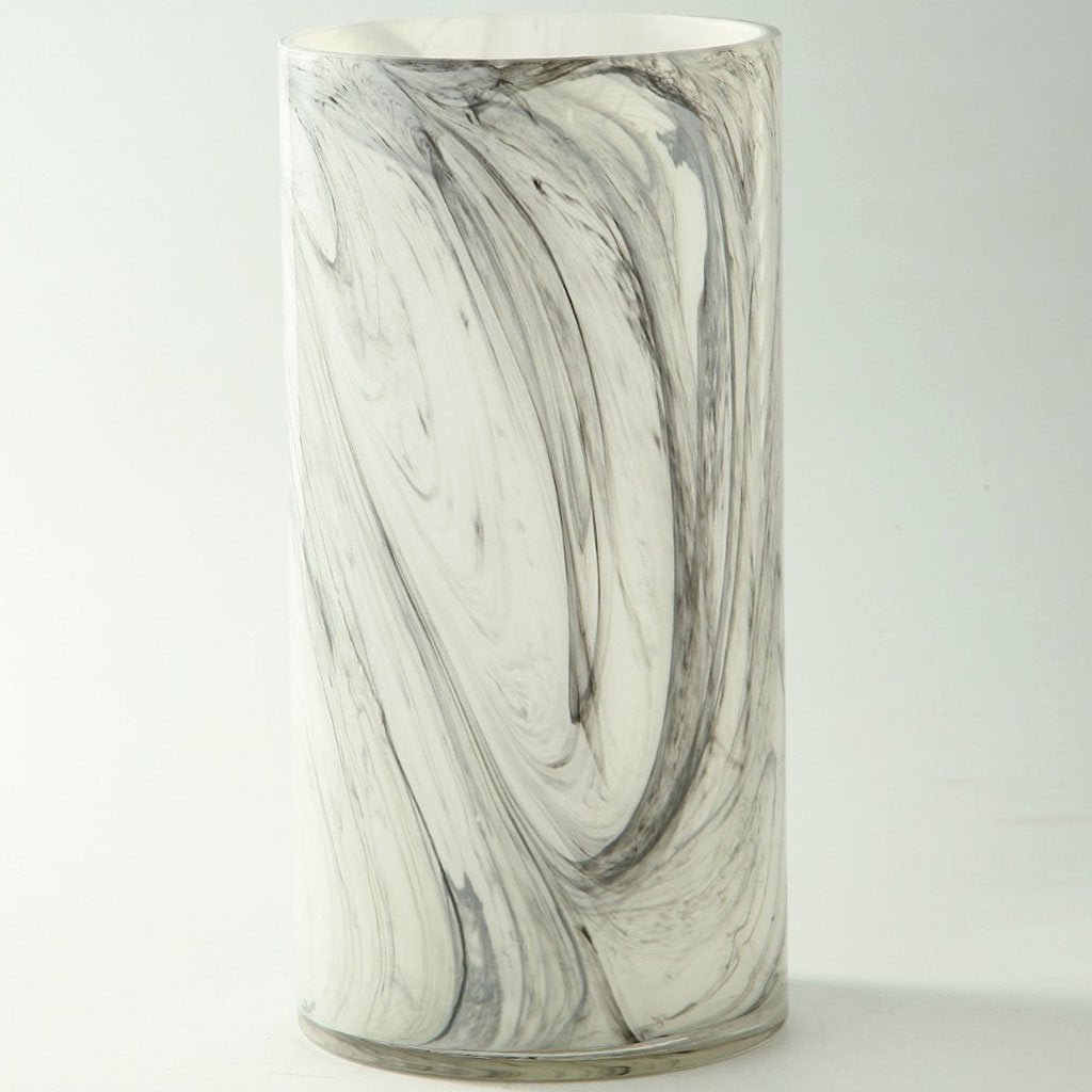 Glass Vase H:12in D:6in