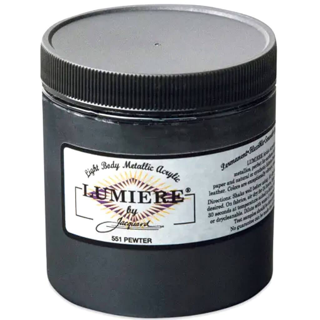 Lumiere Acrylic Paint 8oz #550 True Gold