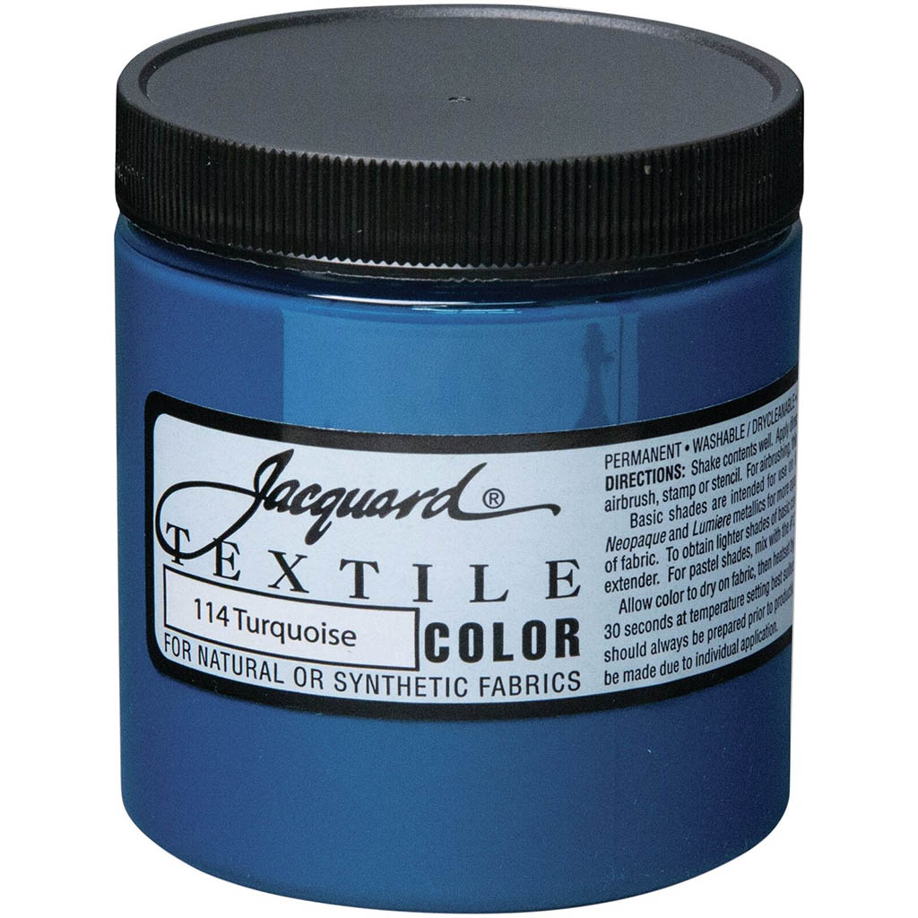 Jacquard Textile Color Fabric Paint 8oz - Periwinkle