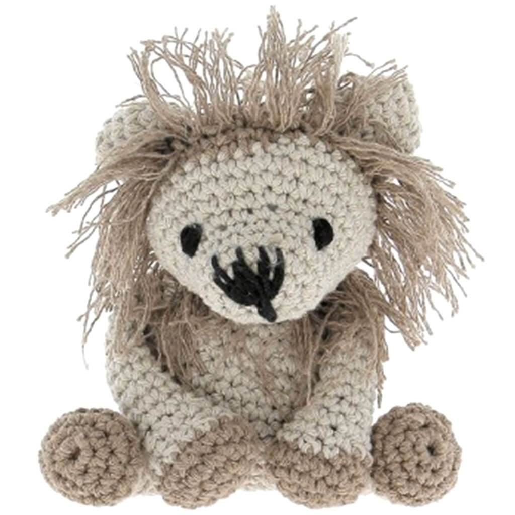 Hoooked Lion Leroy Yarn Kit with Eco Brabante Yarn