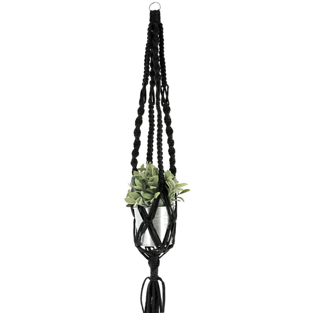 Hoooked Macrame Hanging Basket Kit with Zpagetti Yarn