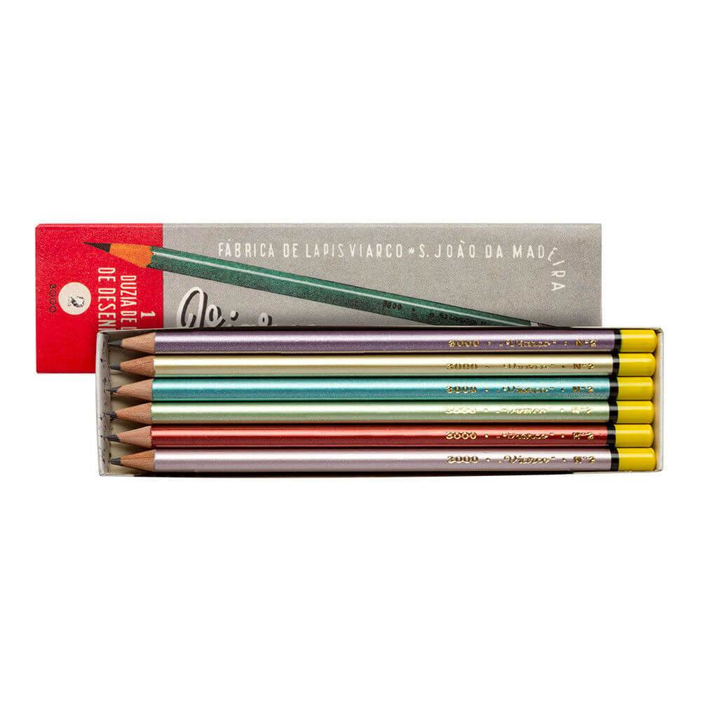 Viarco Vintage Pencil Classic 250 Set of 12 HB