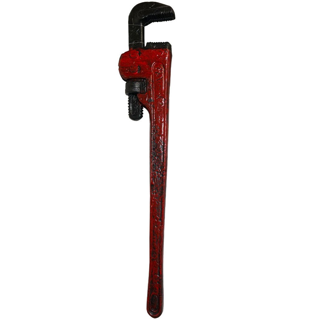 Bloody Mechanic Pipe Wrench Weapon