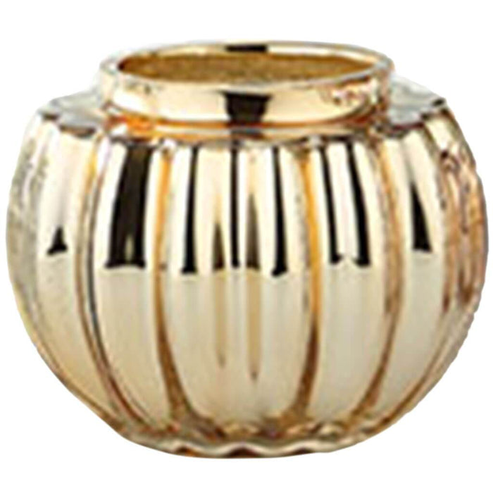 Silver Vase, H:4.5in D:6in