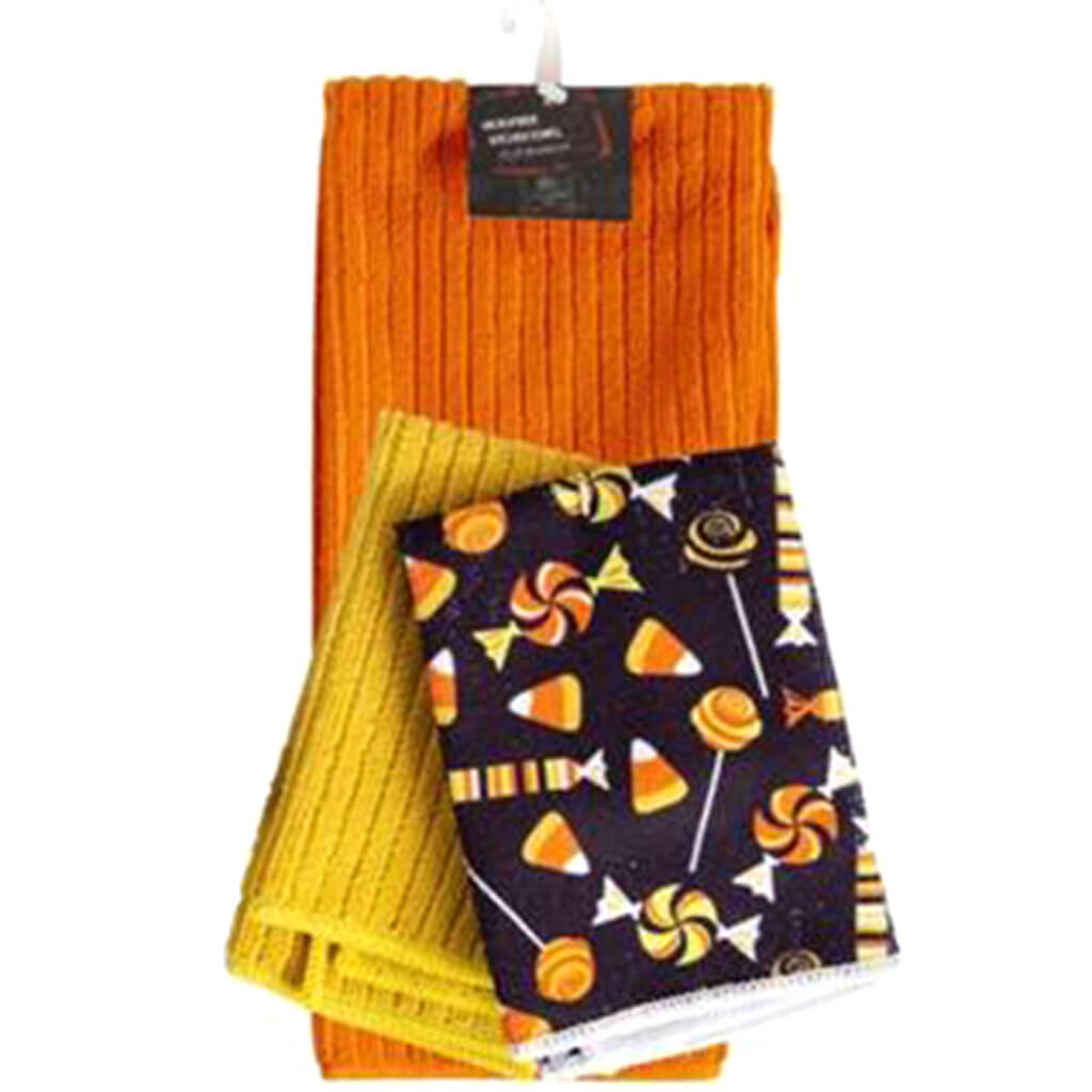 Dishcloth And Treats Orange 2pc