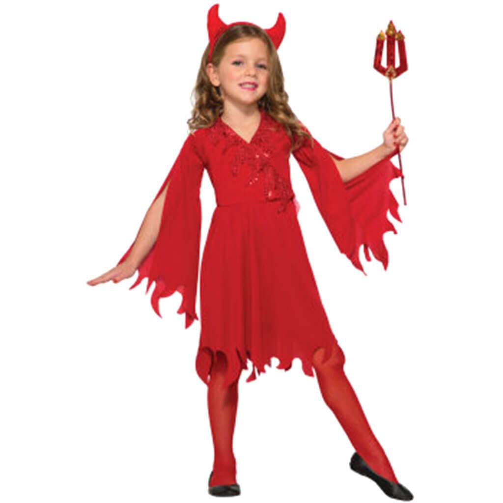 Delightful Devil Costume 8-10 Medium