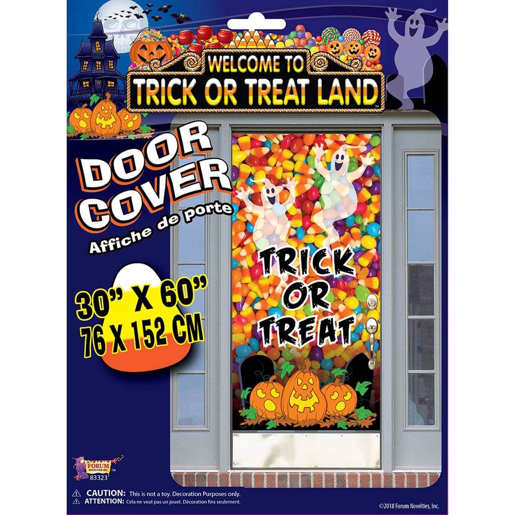 Trick or Treat Land Door Cover