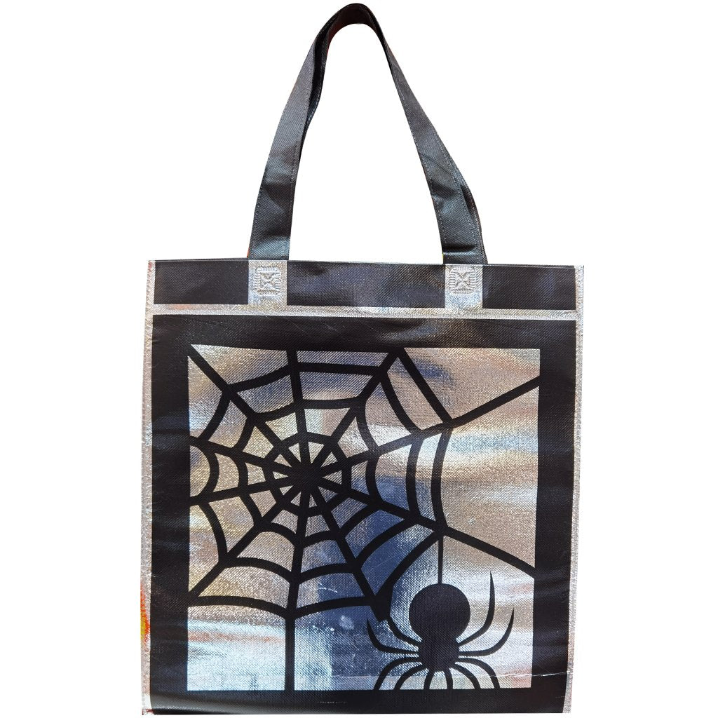 Spider Web Metallic Treat Bags