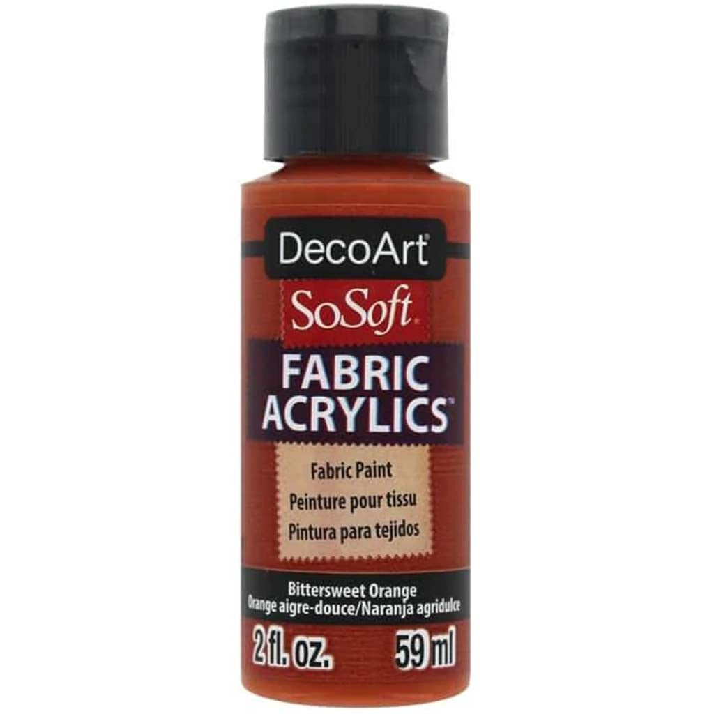 Fabric Acrylic 2oz Bittersweet Orange