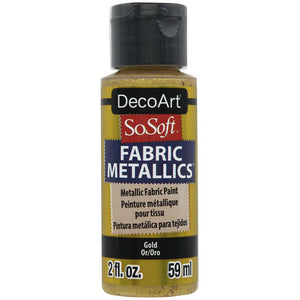 Sosoft Fabric Metallic Paint 2oz