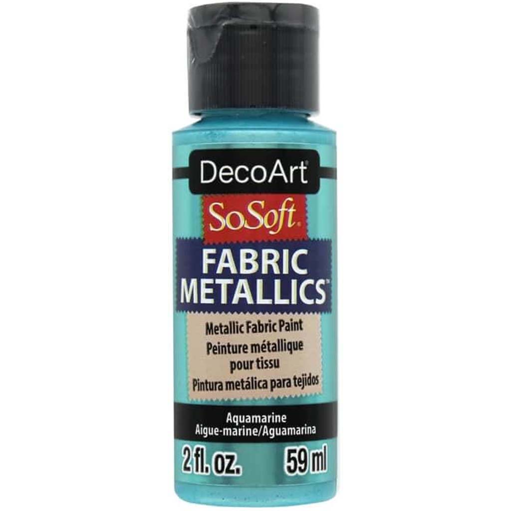 Sosoft Fabric Metallic Paint 2oz