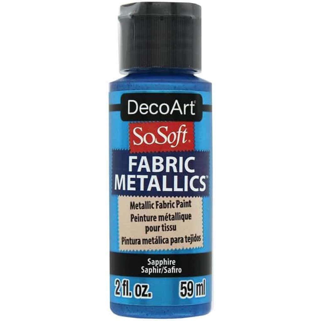 Sosoft Fabric Metallic Paint 2oz