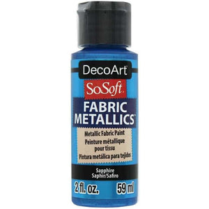 Sosoft Fabric Metallic Paint 2oz