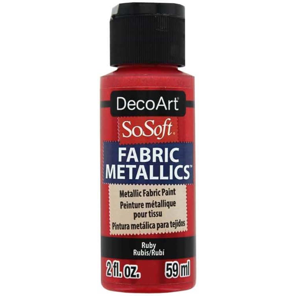 Sosoft Fabric Metallic Paint 2oz