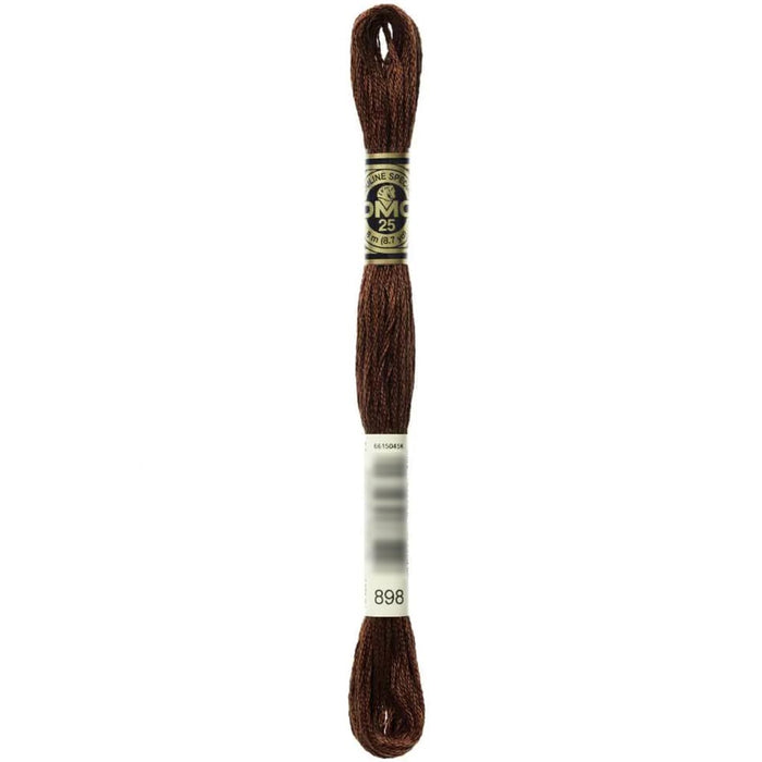 Dmc Floss Very Dark Coffee Brown Brown 
