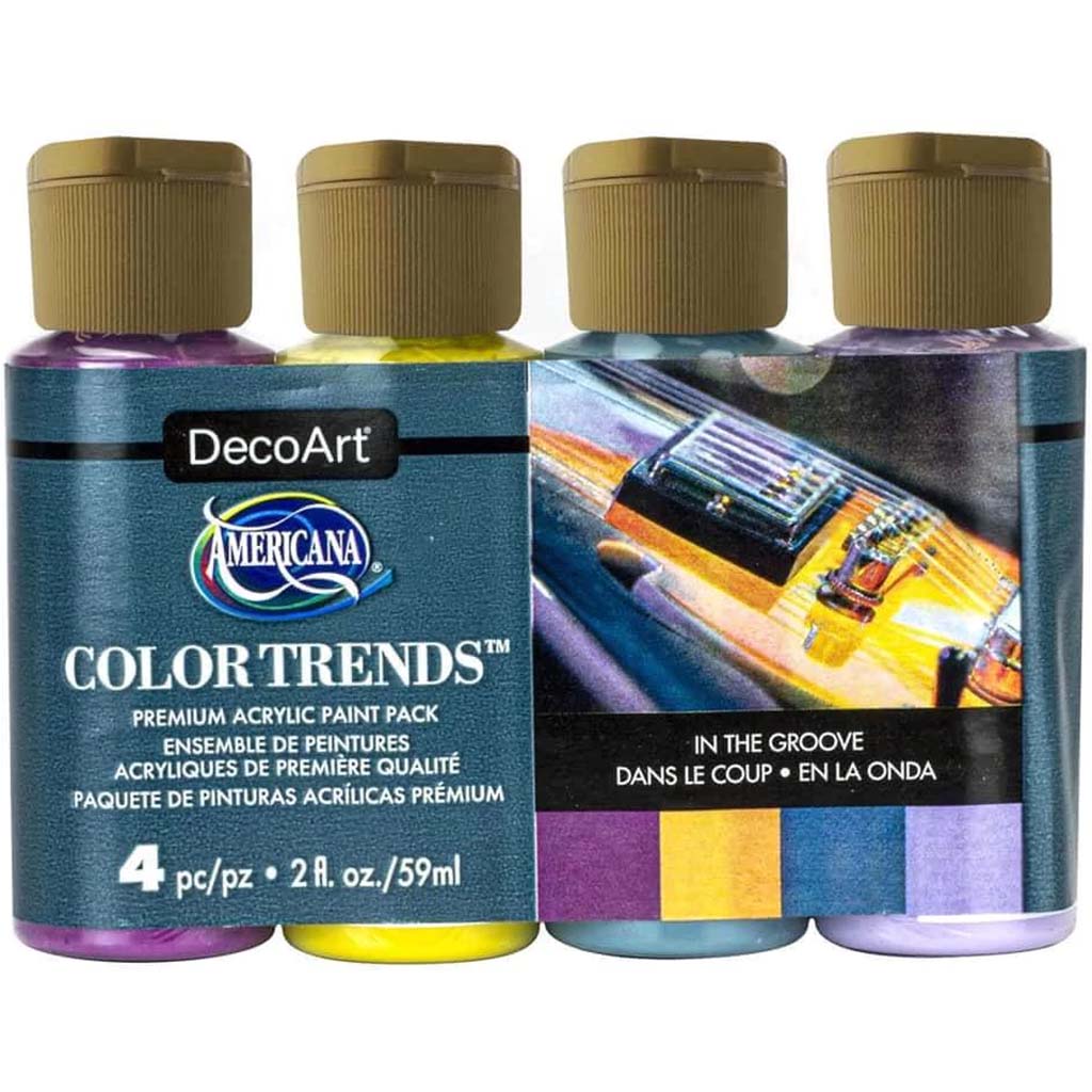Americana Acyrlic Color Trends In the Groove Pack