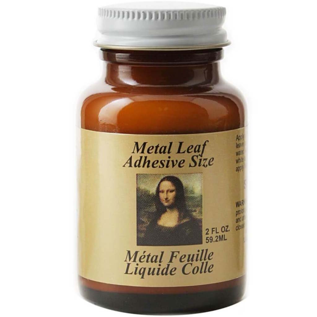 Metal Leaf Adhesive Gold 2oz