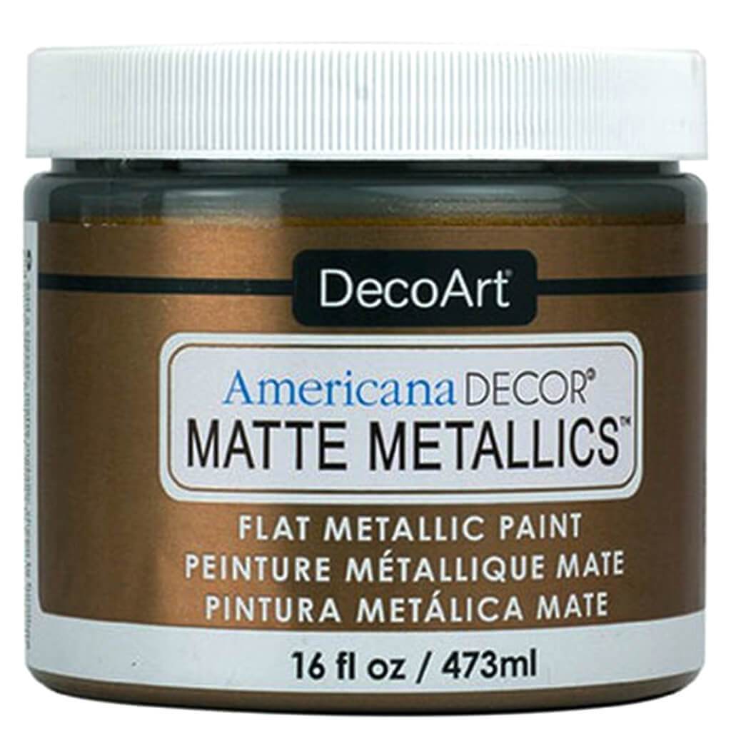 Americana Decor Matte Metallic Paint 16oz