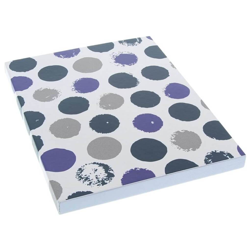 Limited Edition Fashion Journals White Paper Bold Dots Dotted Graph 6in x 8in