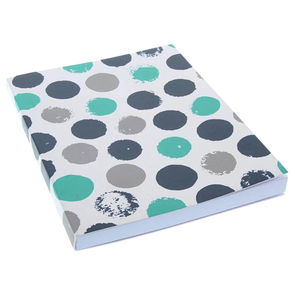 Limited Edition Fashion Journals White Paper Bold Dots Dotted Graph 6in x 8in