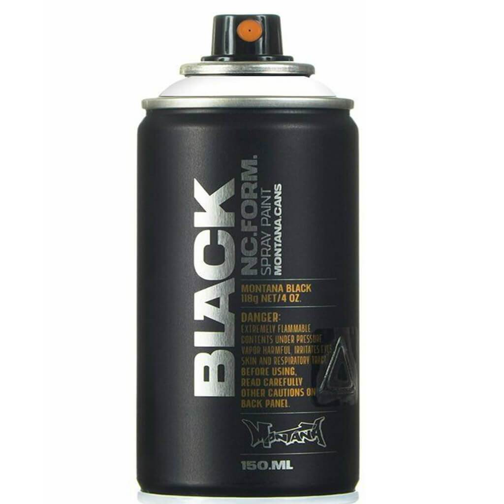 Montana BLACK High-Pressure Cans Spray Color 150ml Cans