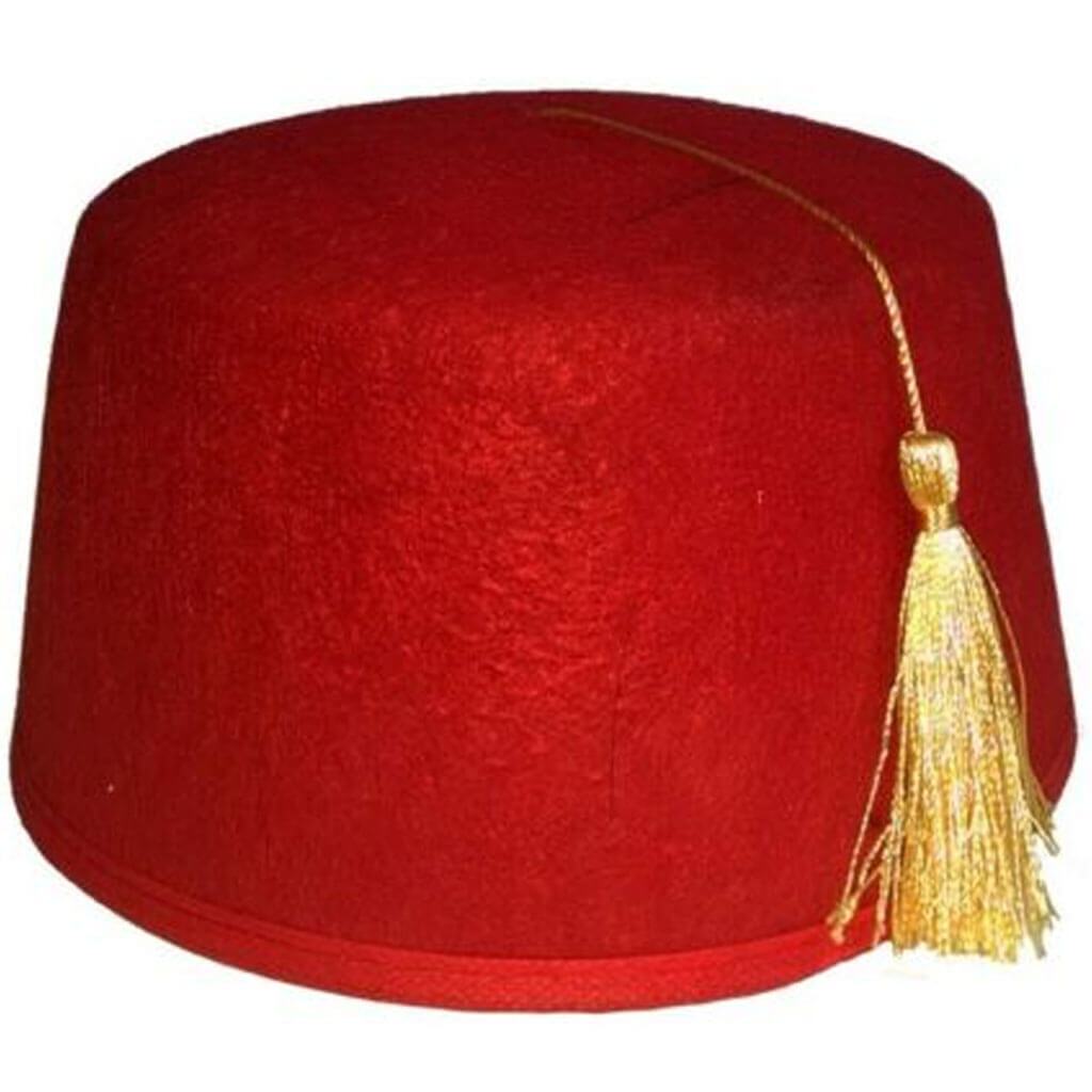 Durashape Fez Hat Red