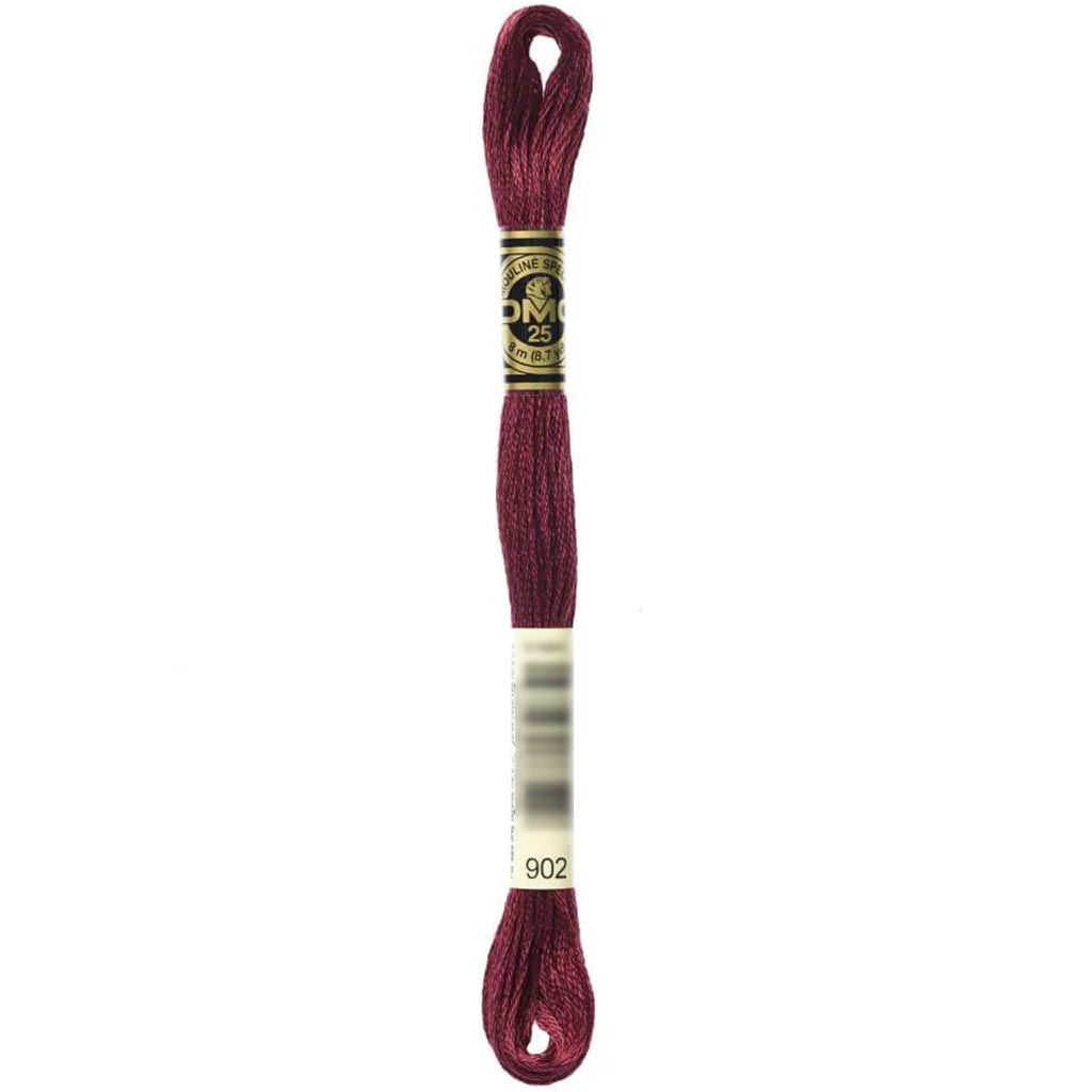Dmc Floss Very Dark Garnet Garnet 