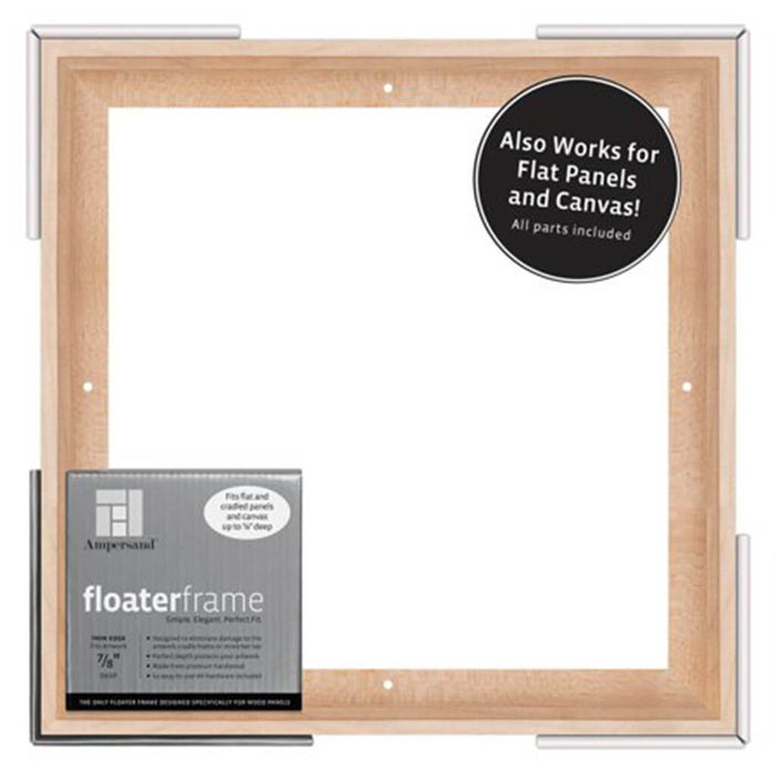 Floaterframes 12 x 12in Maple