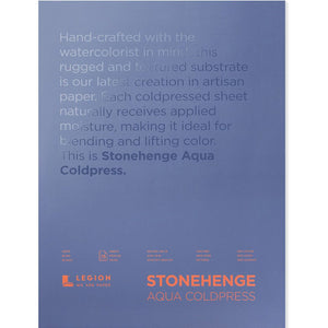 Stonehenge Aqua Watercolor Blocks Cold-Press