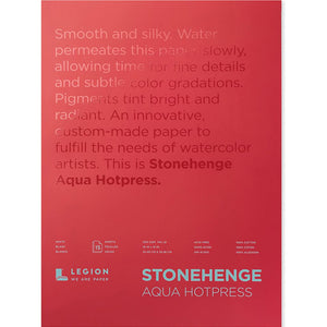 Stonehenge Aqua Watercolor Blocks Hot-Press