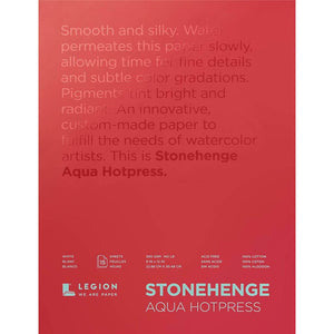 Stonehenge Aqua Watercolor Blocks Hot-Press