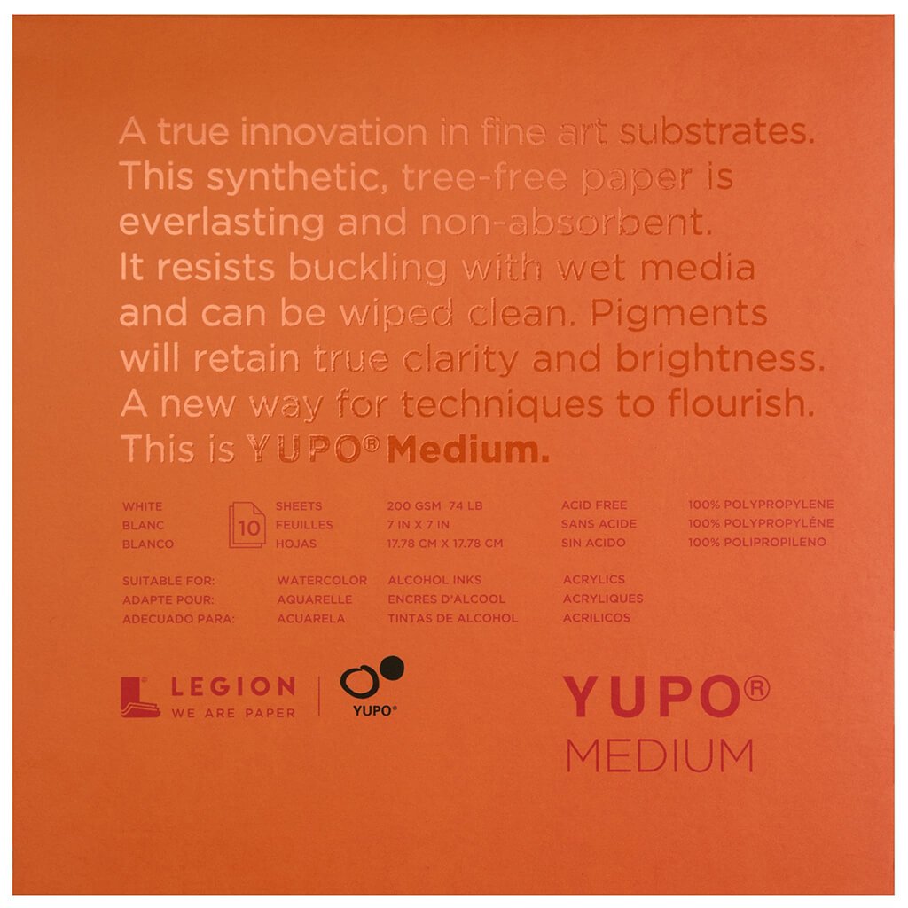 Yupo Medium Pads 10sheets