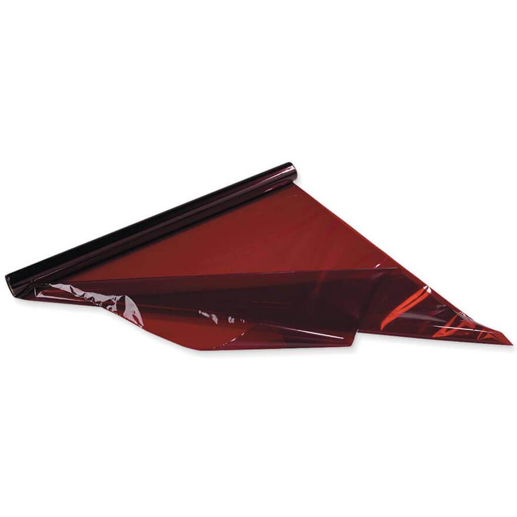 Cellophane Wrap 20in x 12.5ft Red