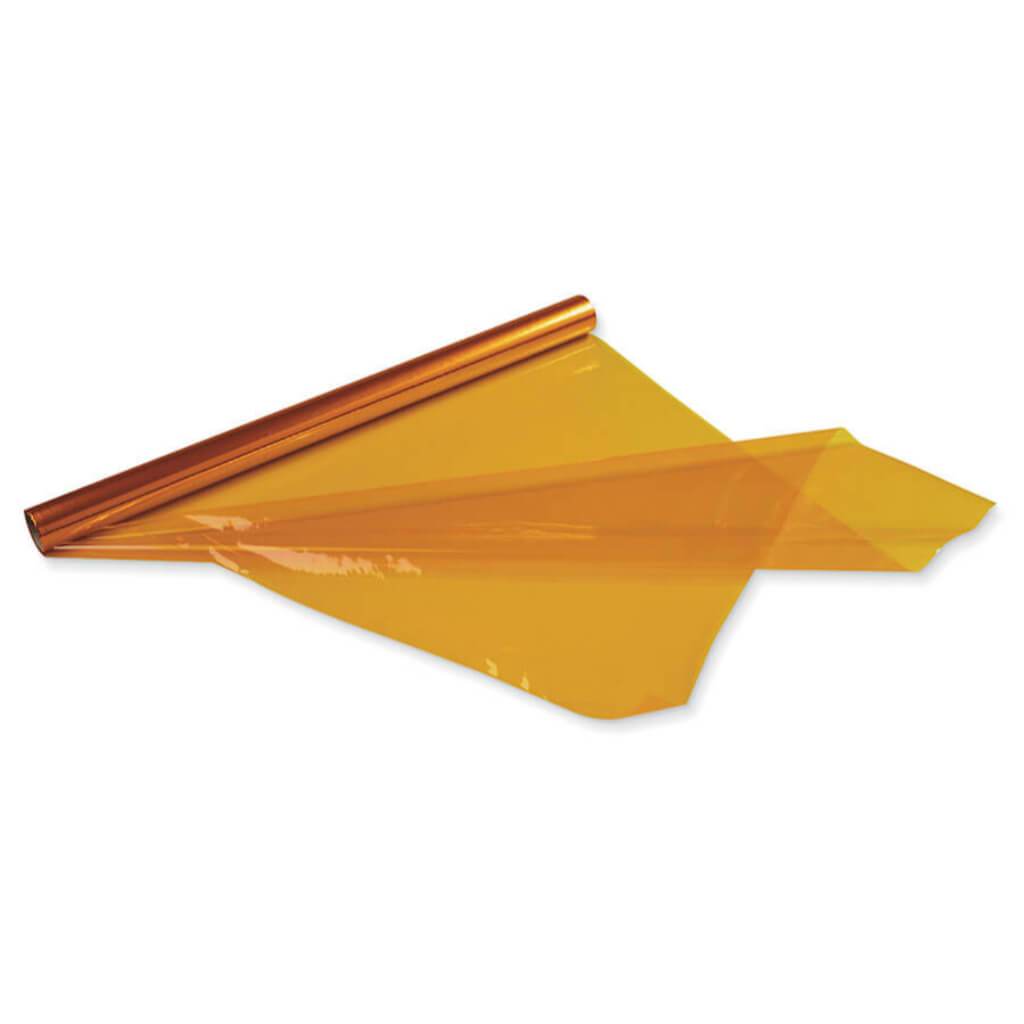 Cellophane Wrap 20 x 12.5ft Yellow