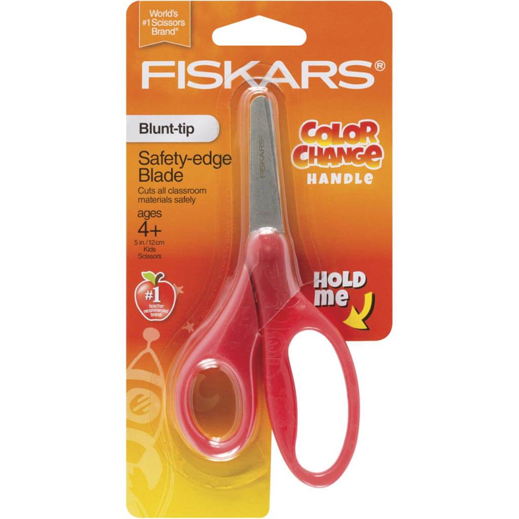 Color Change Kids Scissors 5in Blunt Tip
