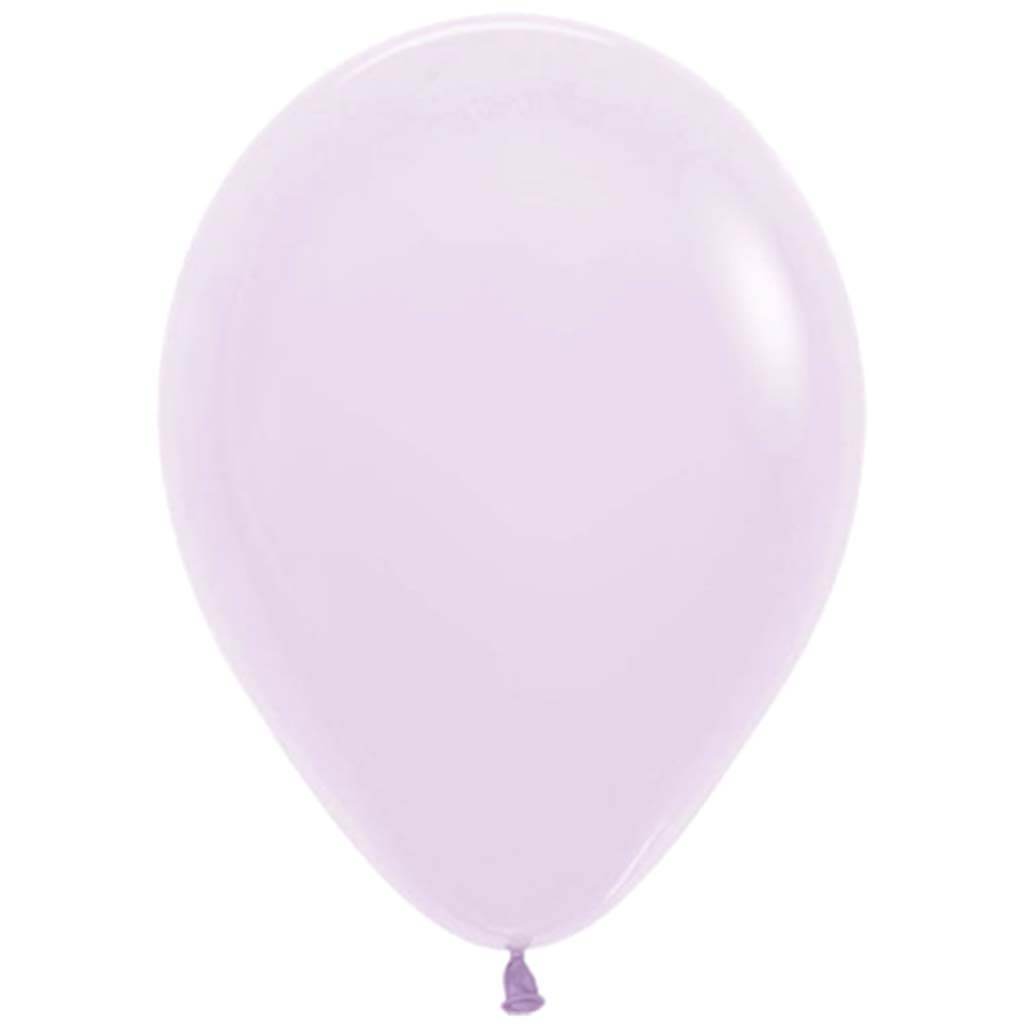 Standard Latex Balloon Lilac 12in Pastel