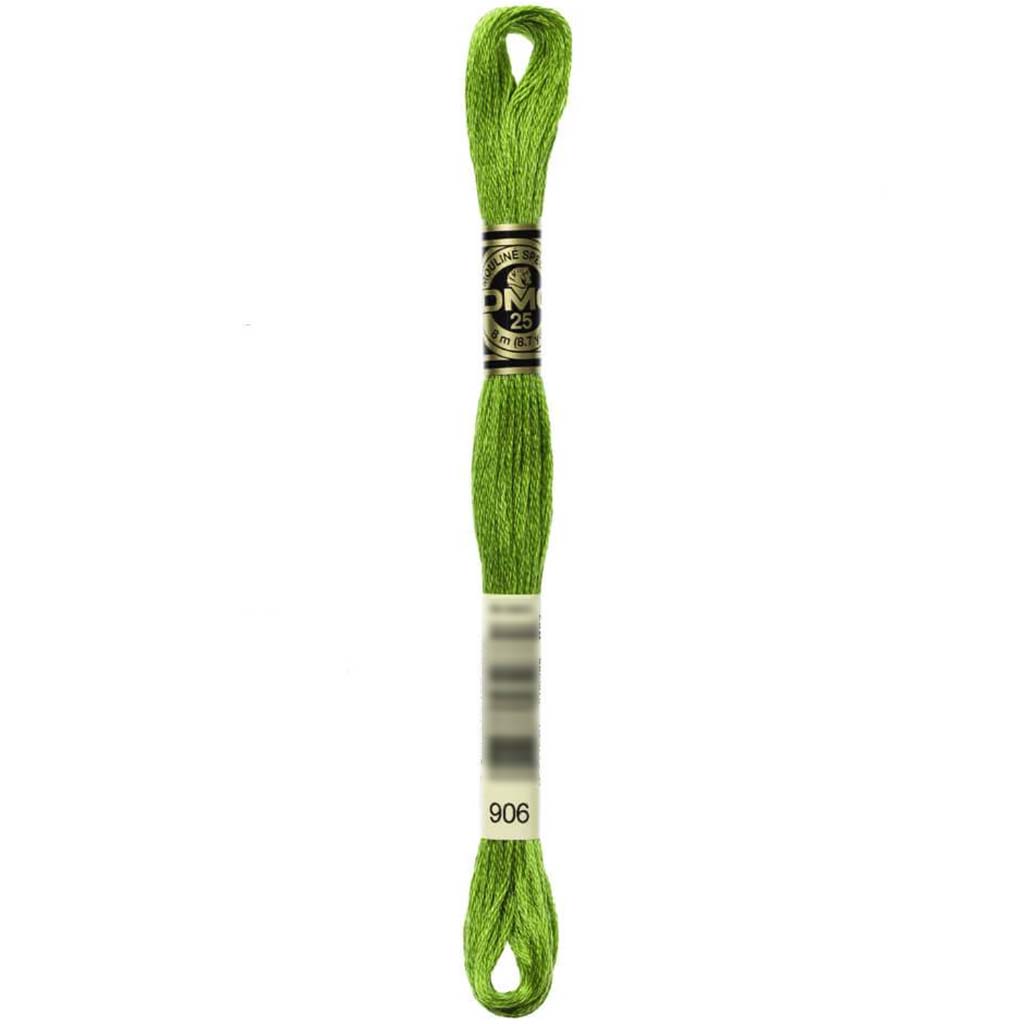 Dmc Floss Medium Parrot Green Green 