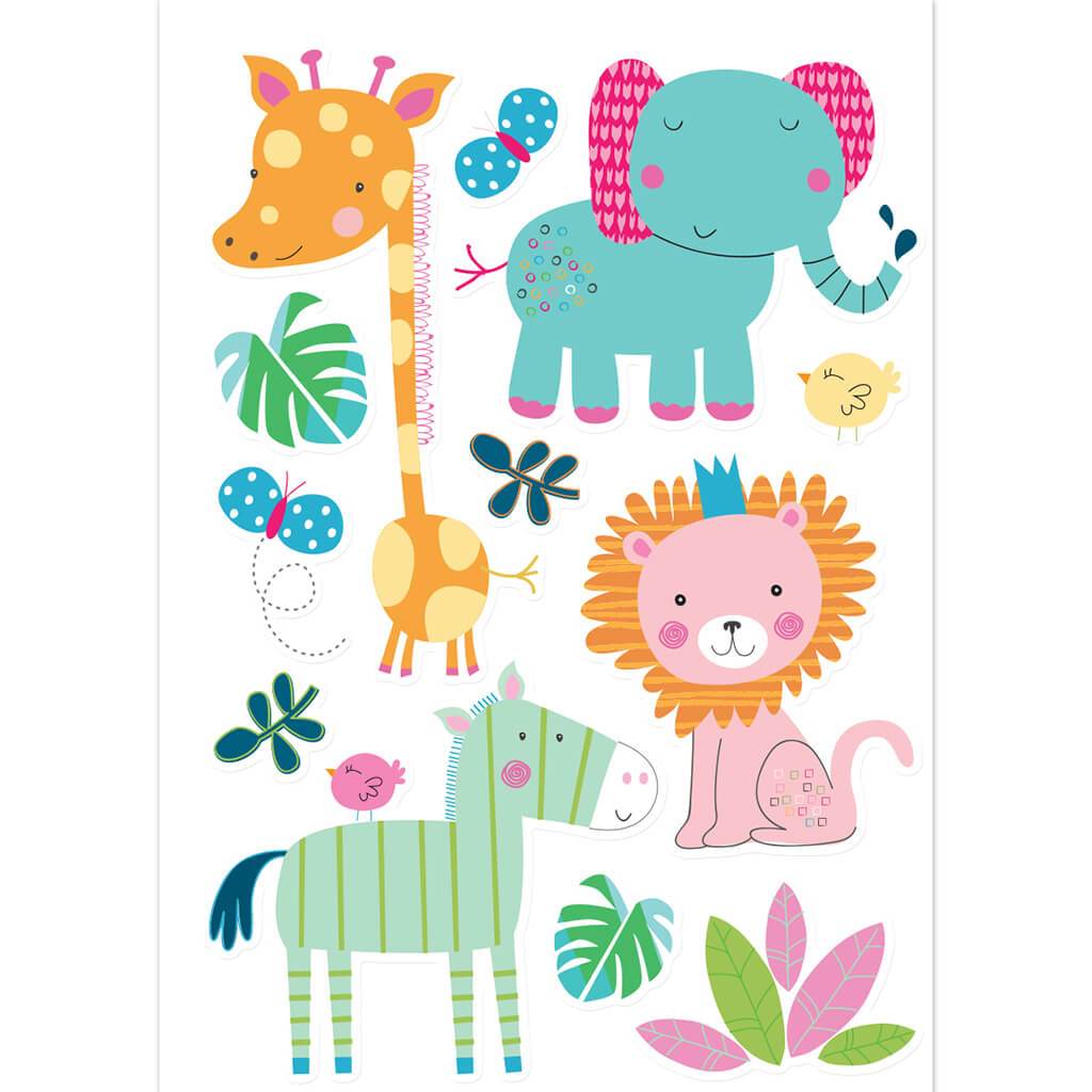 Wall Art Themed Baby Animals 9 x 13in