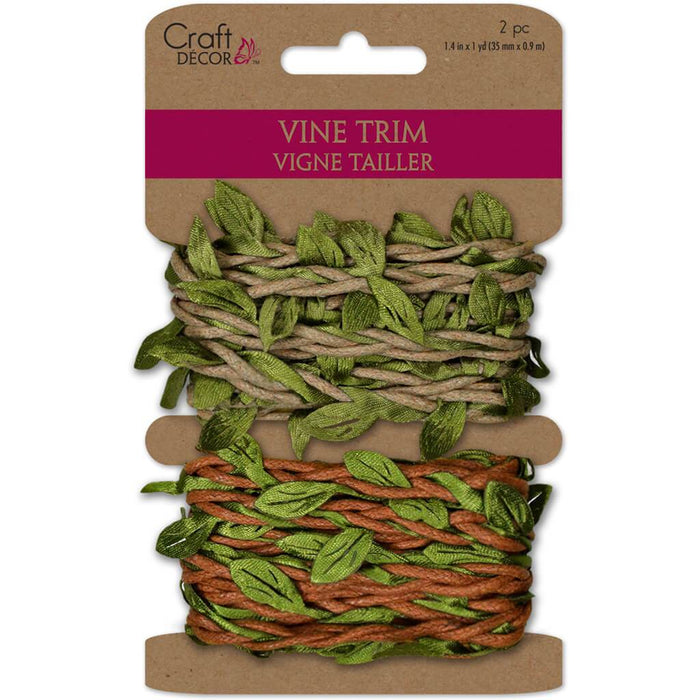 Ribbons Vine Trim/Garland Braided 2 x 1.5m