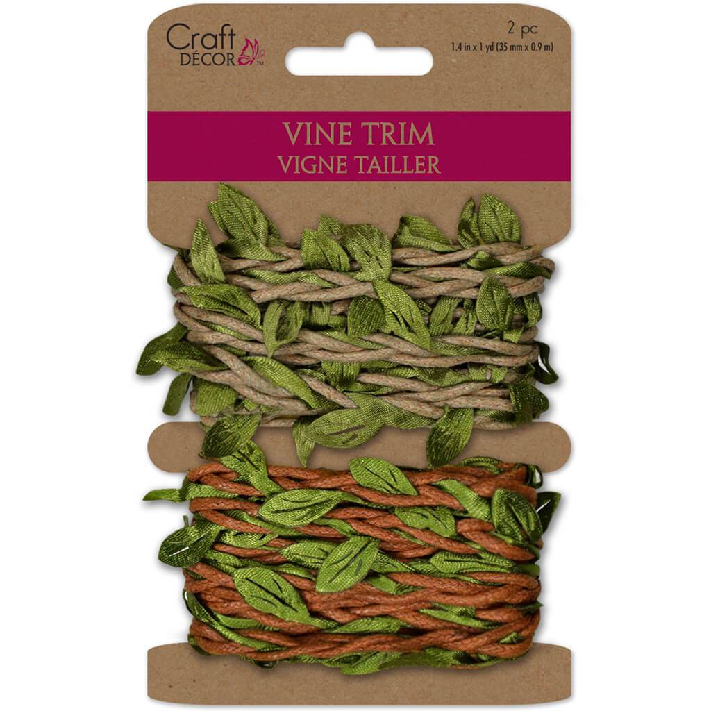 Ribbons Vine Trim/Garland Braided 2 x 1.5m