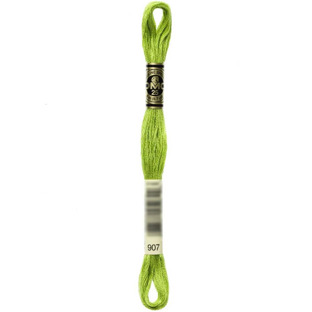 Dmc Floss Light Parrot Green Green 