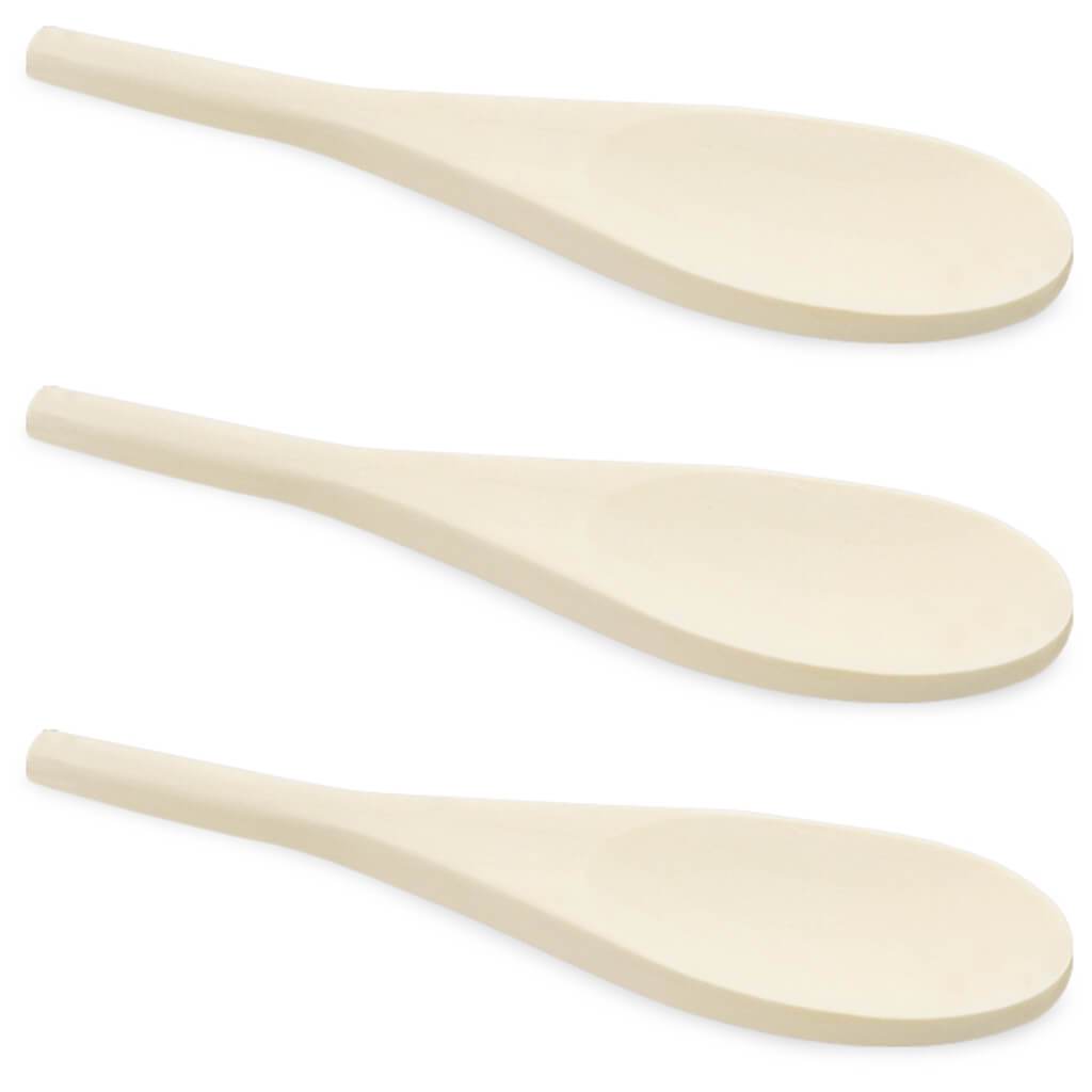 Craftwood Spoon 3pc Natural 6 x 1.5in