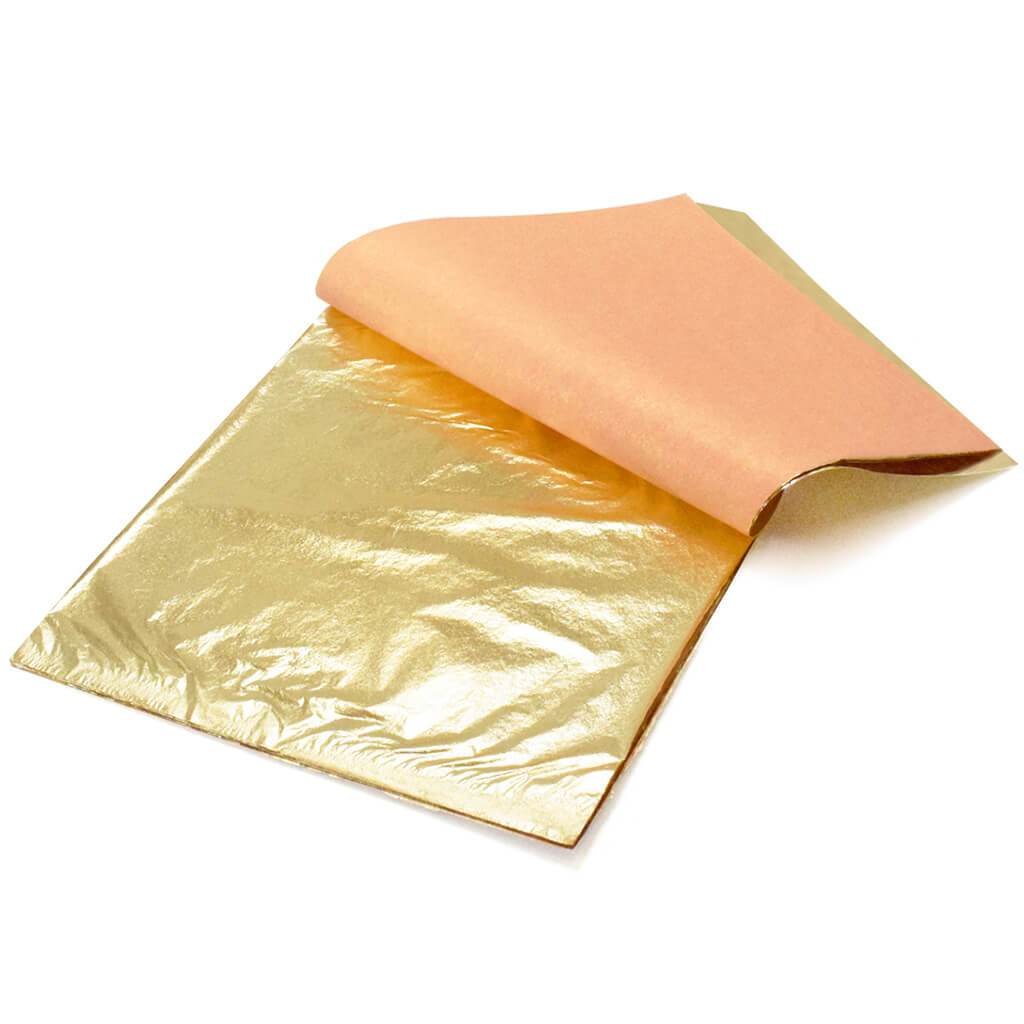 Foil Leaf 6 Piece Metallic Gold