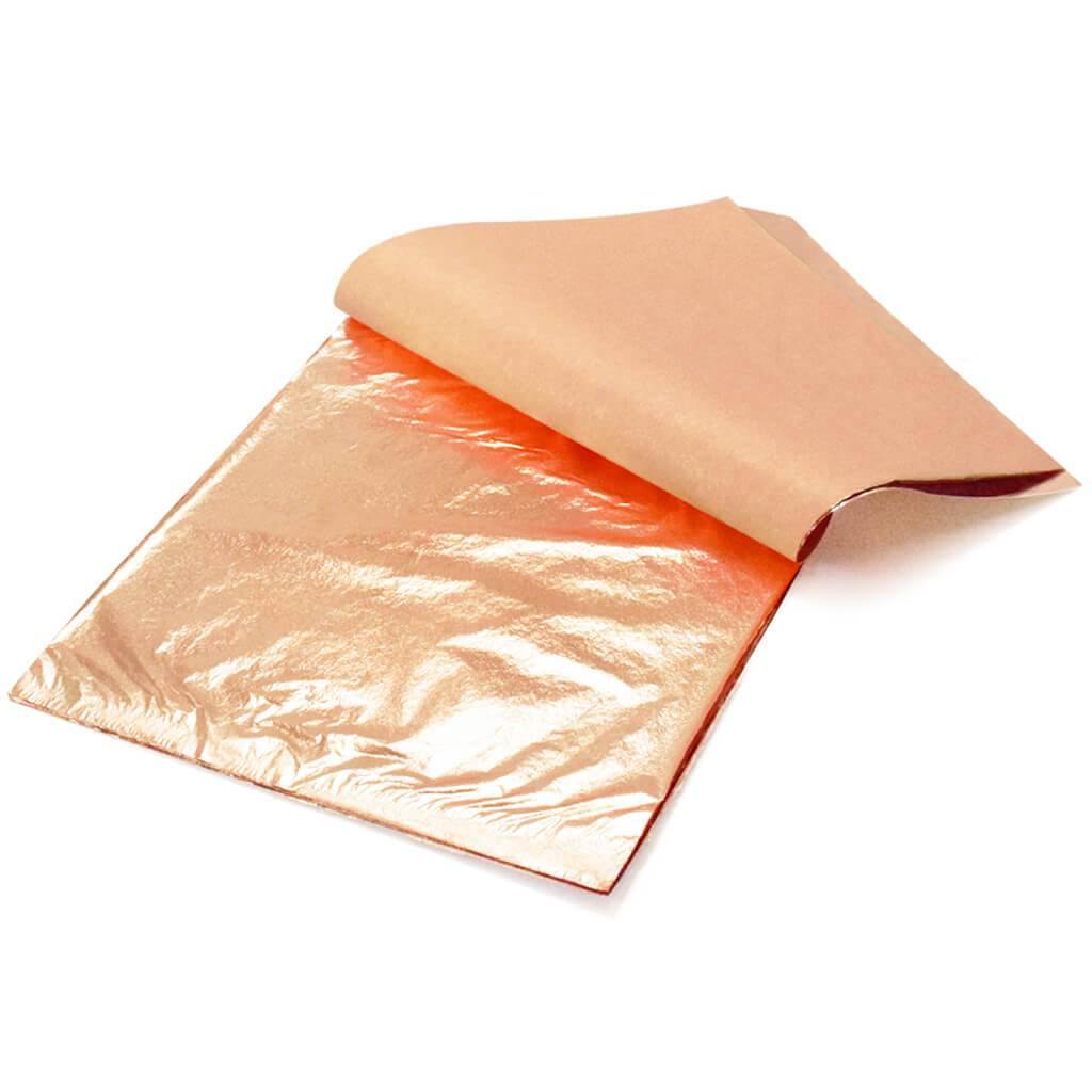 Foil Leaf 6 Piece Metallic Copper
