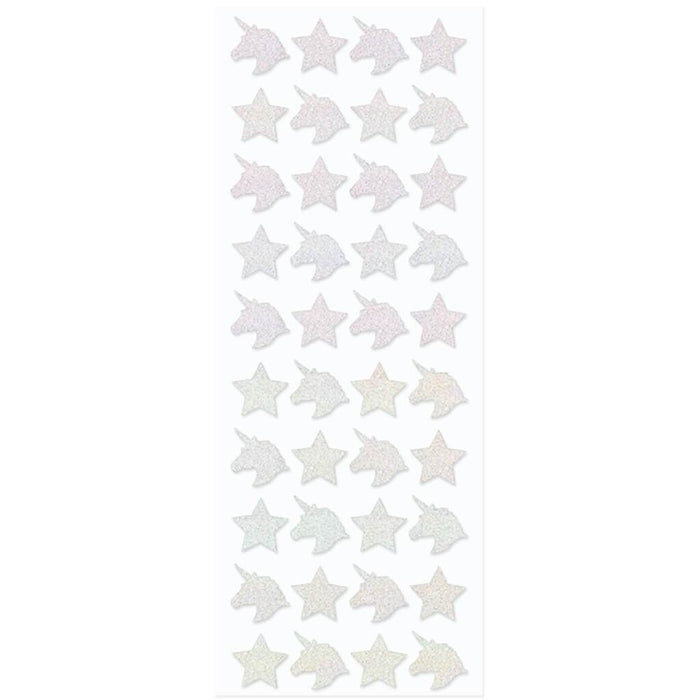 Sticker: Holographic Unicorn 10 x 27cm