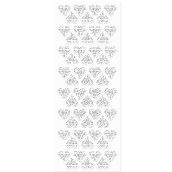 Sticker: Holographic Diamond 10 x 27cm