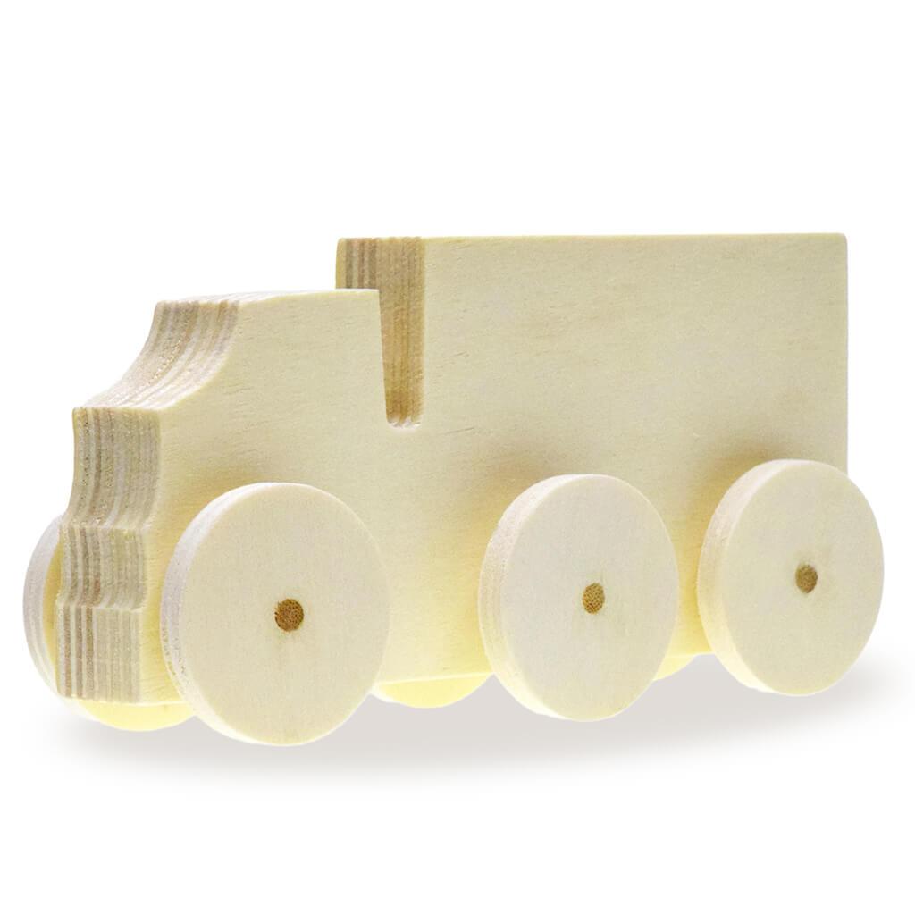 DIY Vehicles with Wheels Transport Truck 5in