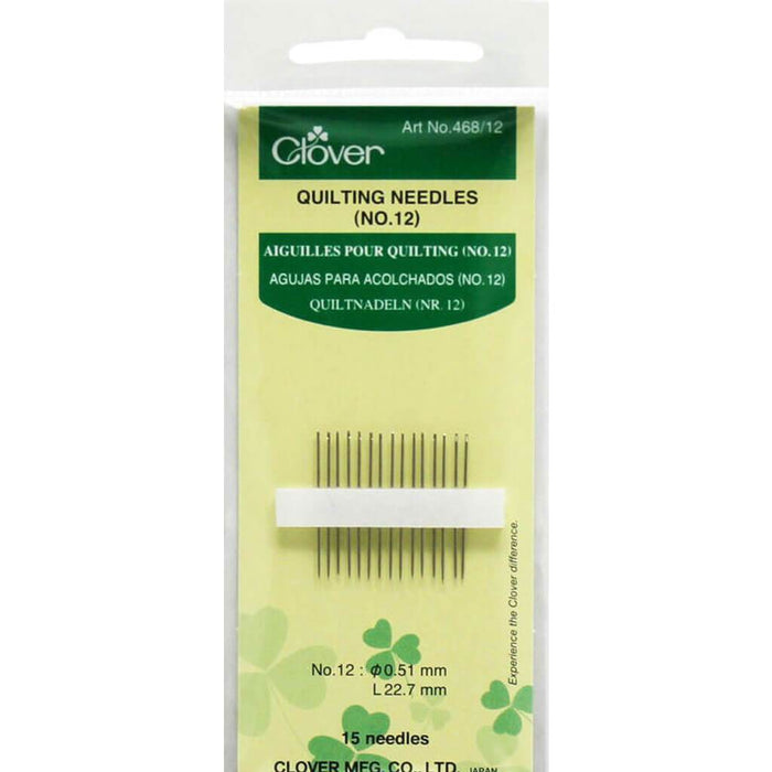 Quilting Needles 15pkg No. 12